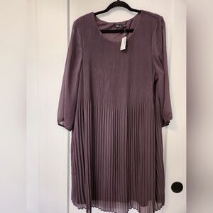 NWT Reitmans XXL pleated dress